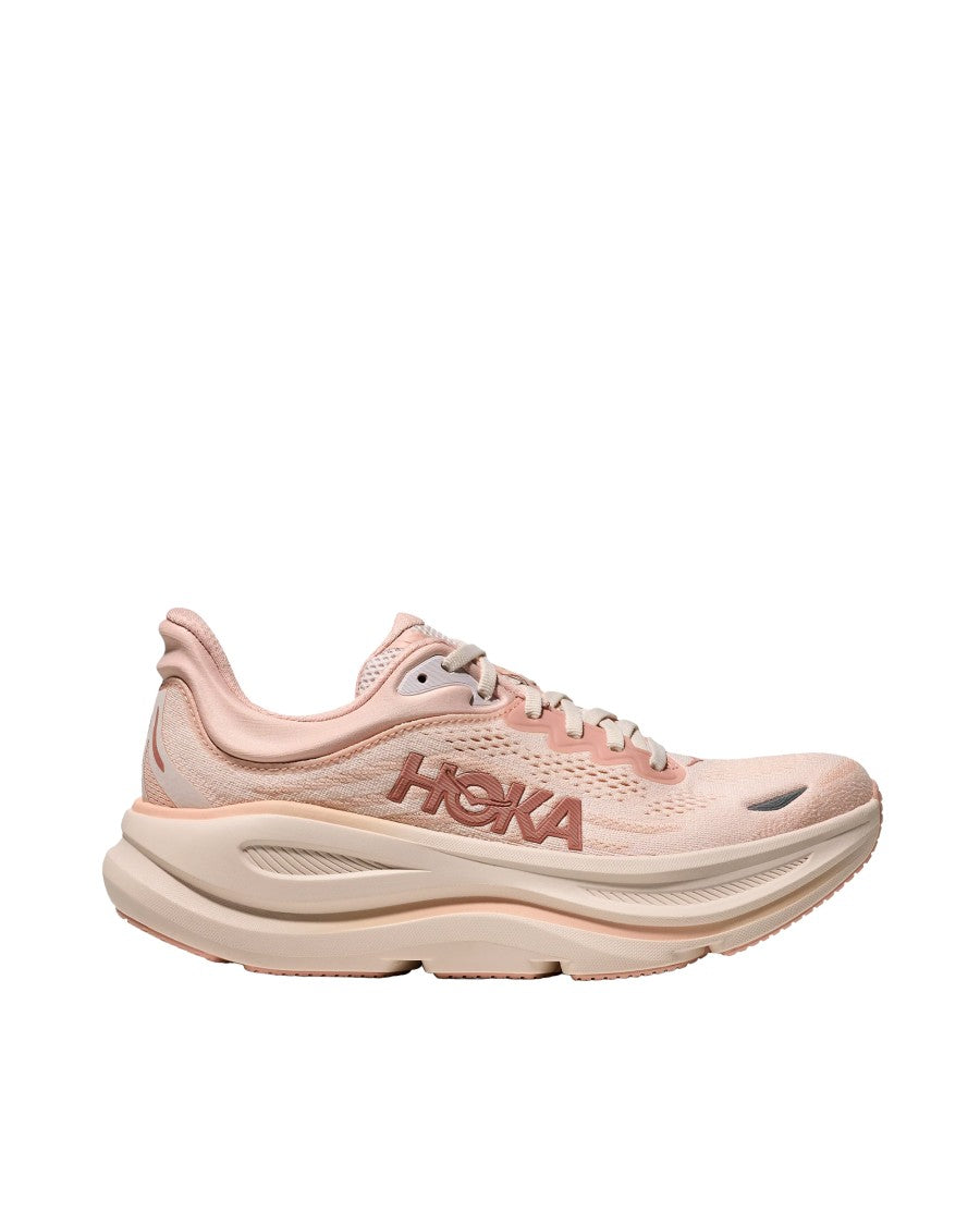 Hoka Bondi 9 Sneakers – Rose Latte/Rose Cream
