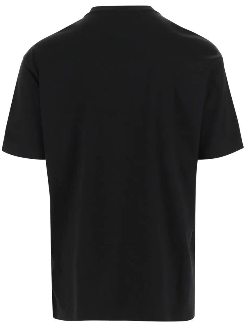 Giorgio Armani Pure Interlock Cotton Crew Neck T-Shirt
