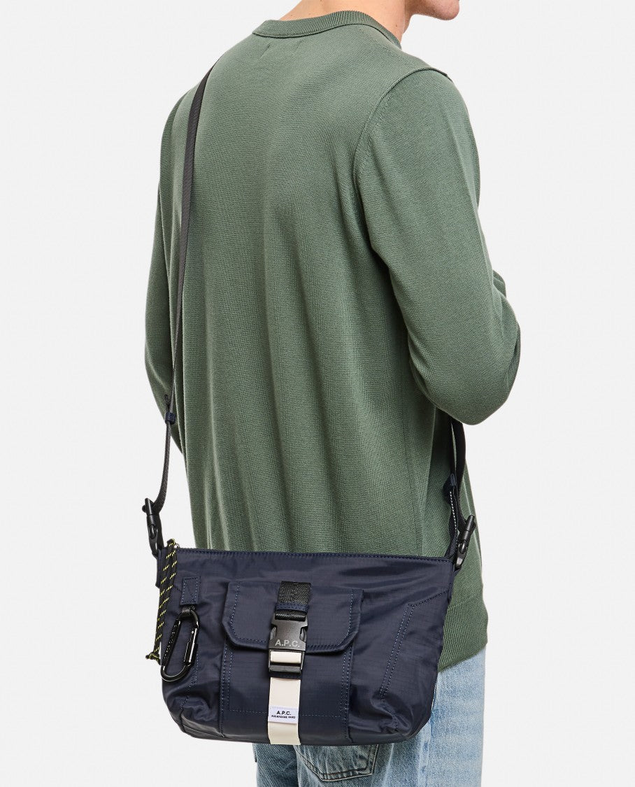 A.P.C. Besace Trek Shoulder Bag With Versatile Design