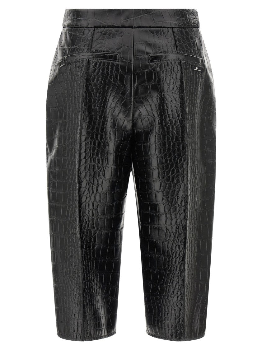 Elisabetta Franchi Coconut Bermuda Shorts