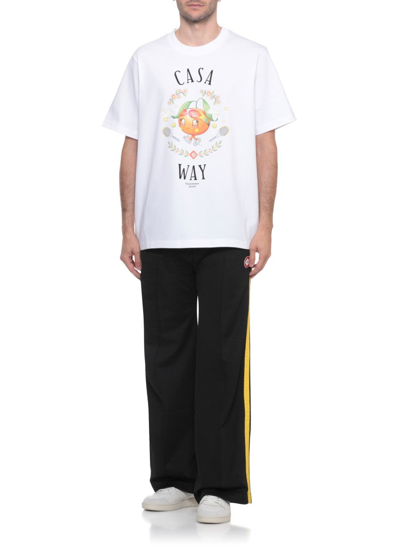 Casablanca Orange Mascot T-Shirt