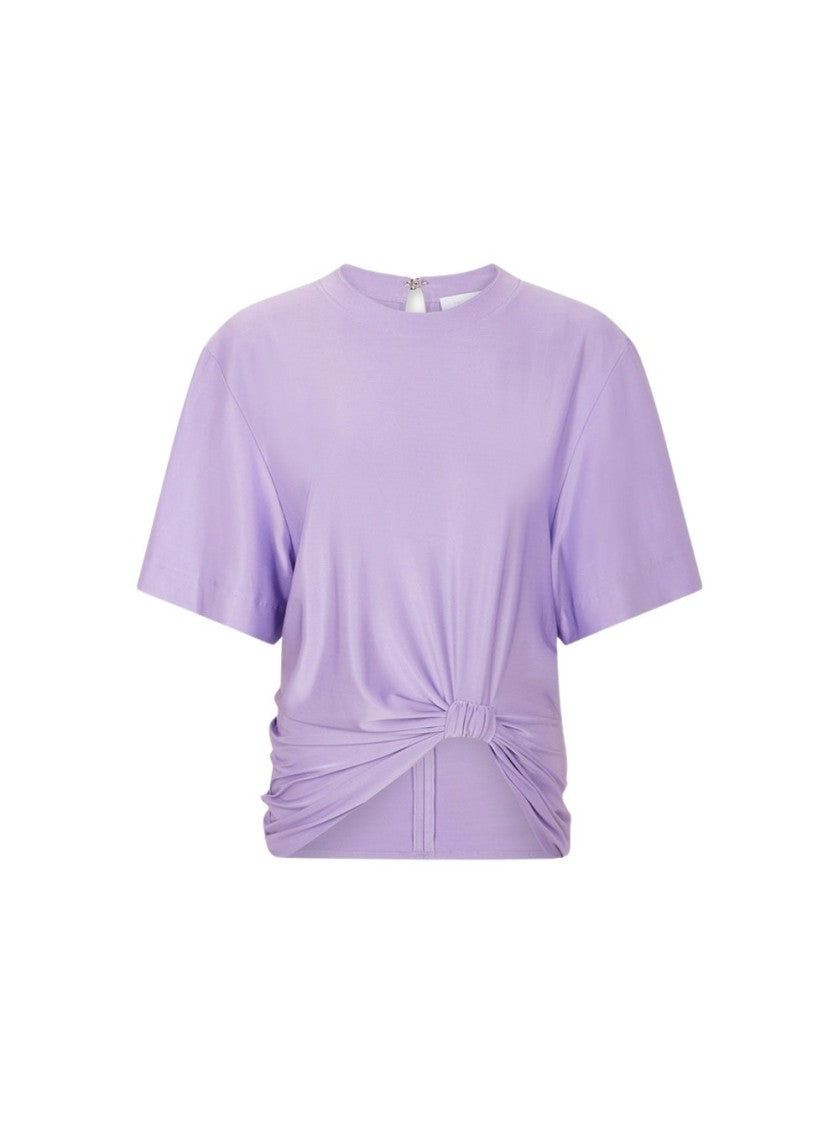 Rabanne Short Sleeves Top Lavender