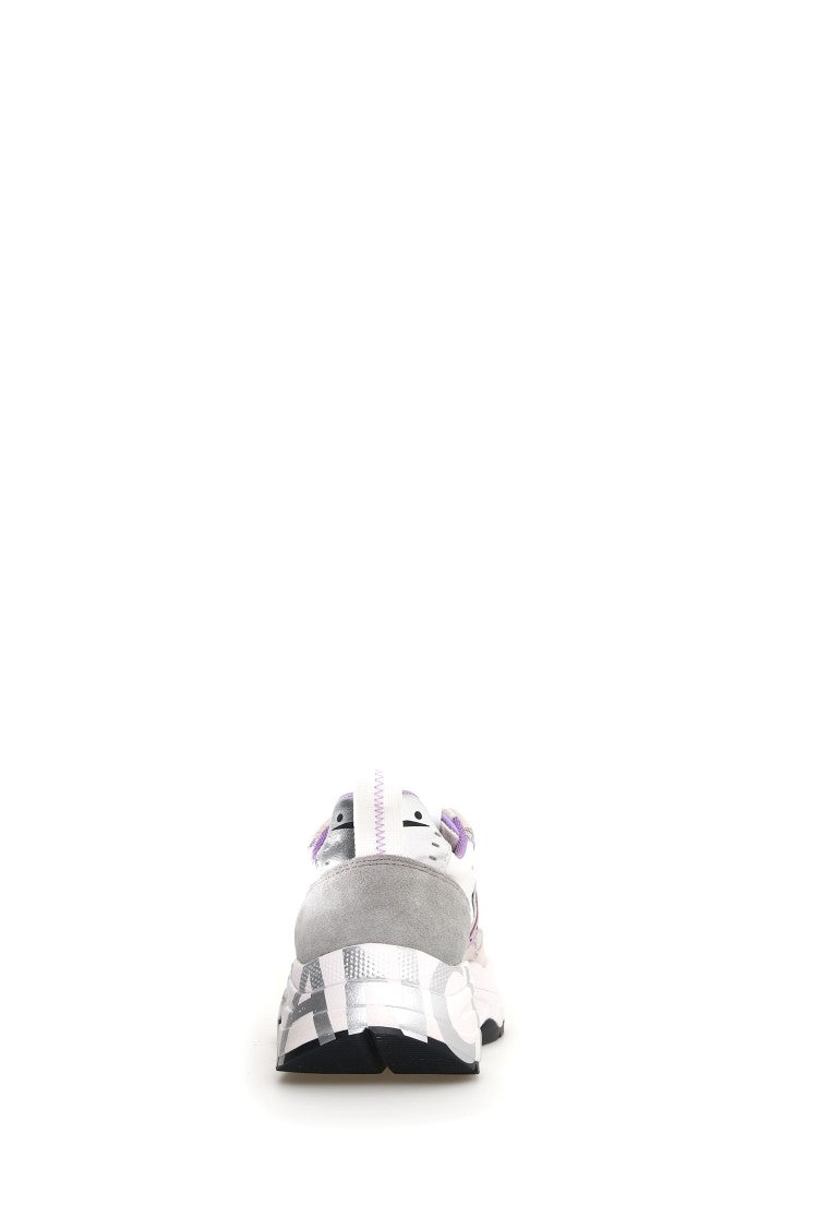 Voile Blanche Pink Club Patent Accent Rubber Sneakers