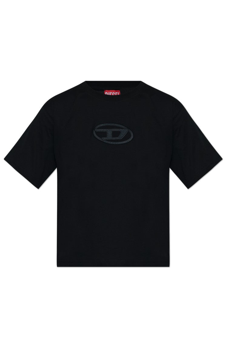 Diesel T-Buxt-Crop-Od' Logo Top
