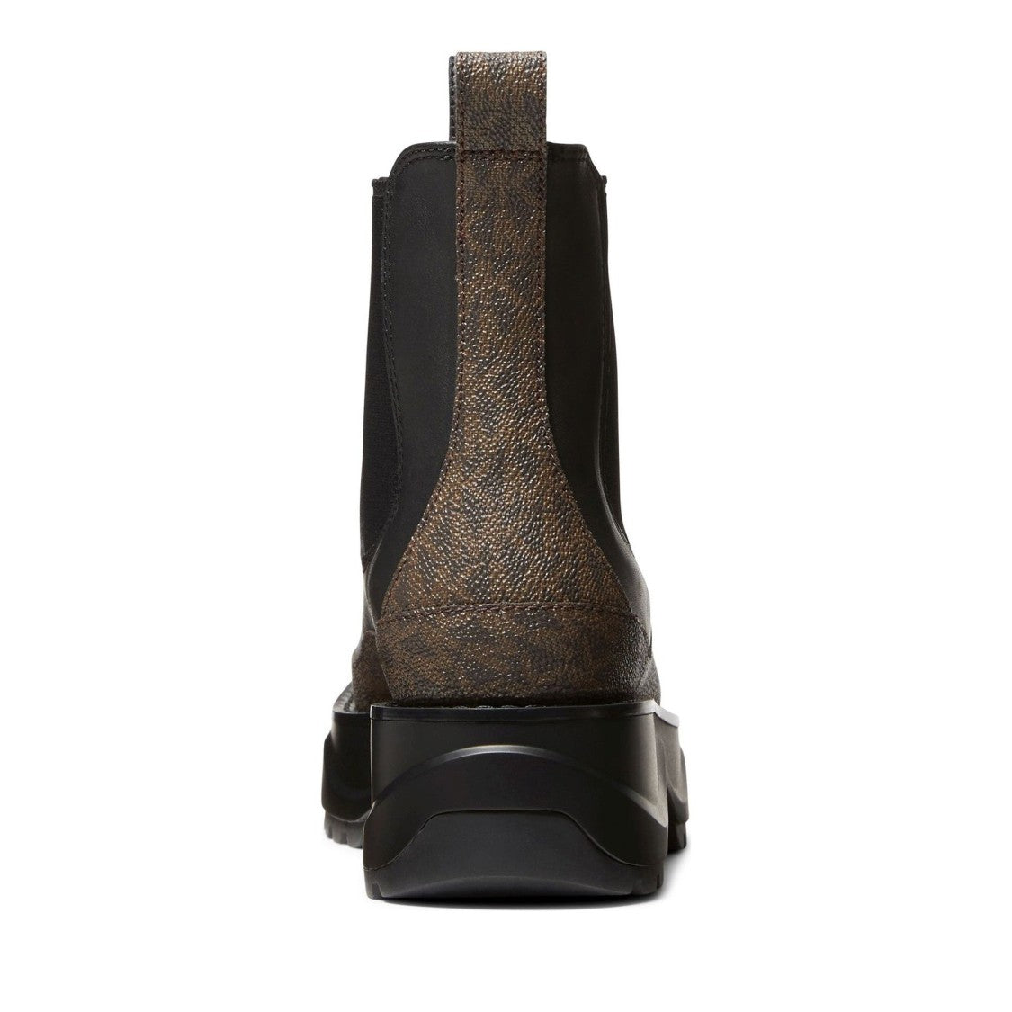 Michael Kors Black Dupree Leather Slip-On Boots