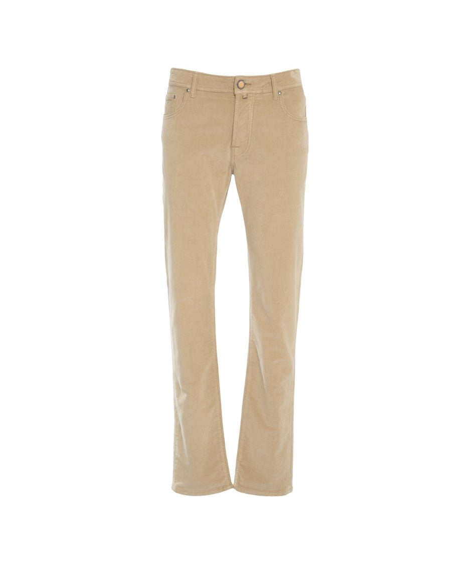 Jacob Cohen Classic Five-Pocket Casual Trousers With Straight Leg Cut