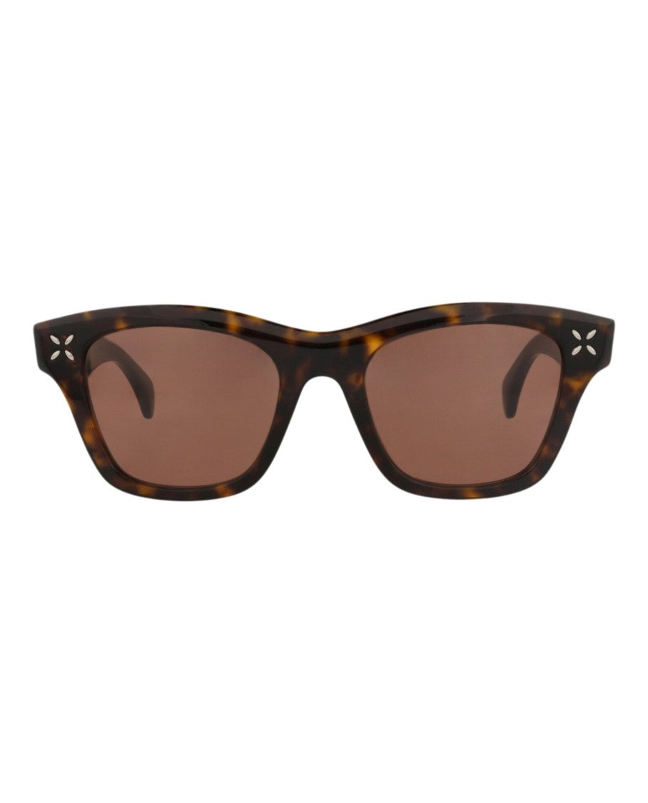 Alaïa Square-Frame Acetate Sunglasses