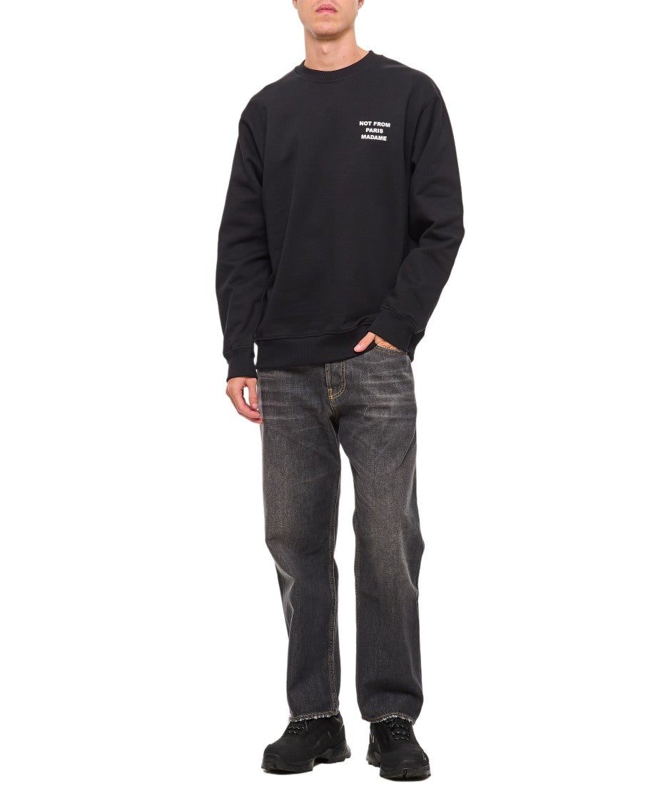 Drôle De Monsieur Le Sweatshirt Slogan