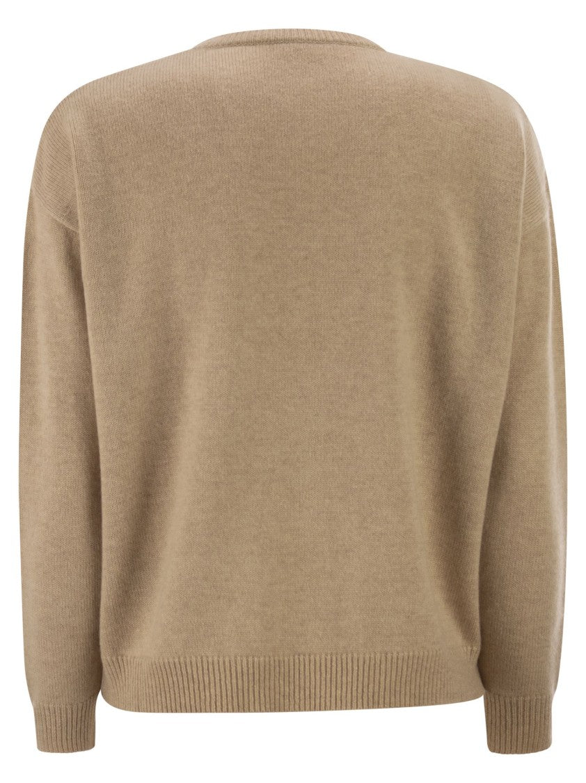 Max Mara Mxmterra - Oversized Wool And Cashmere Jumper