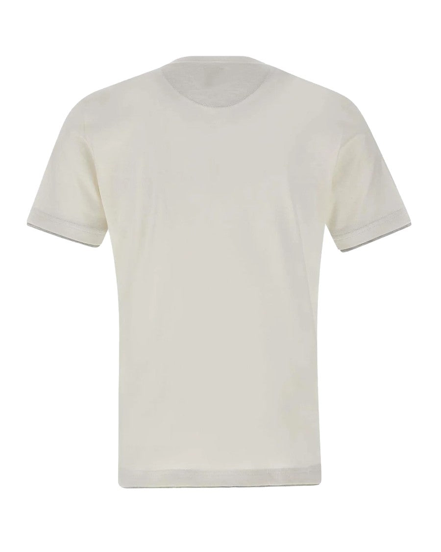 Eleventy Grey Melange Giza Cotton T-Shirt