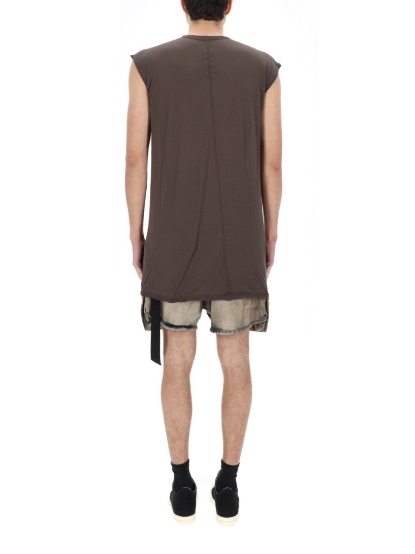 Drkshdw By Rick Owens Dylan T Cotton Loose Boxy Tank Top
