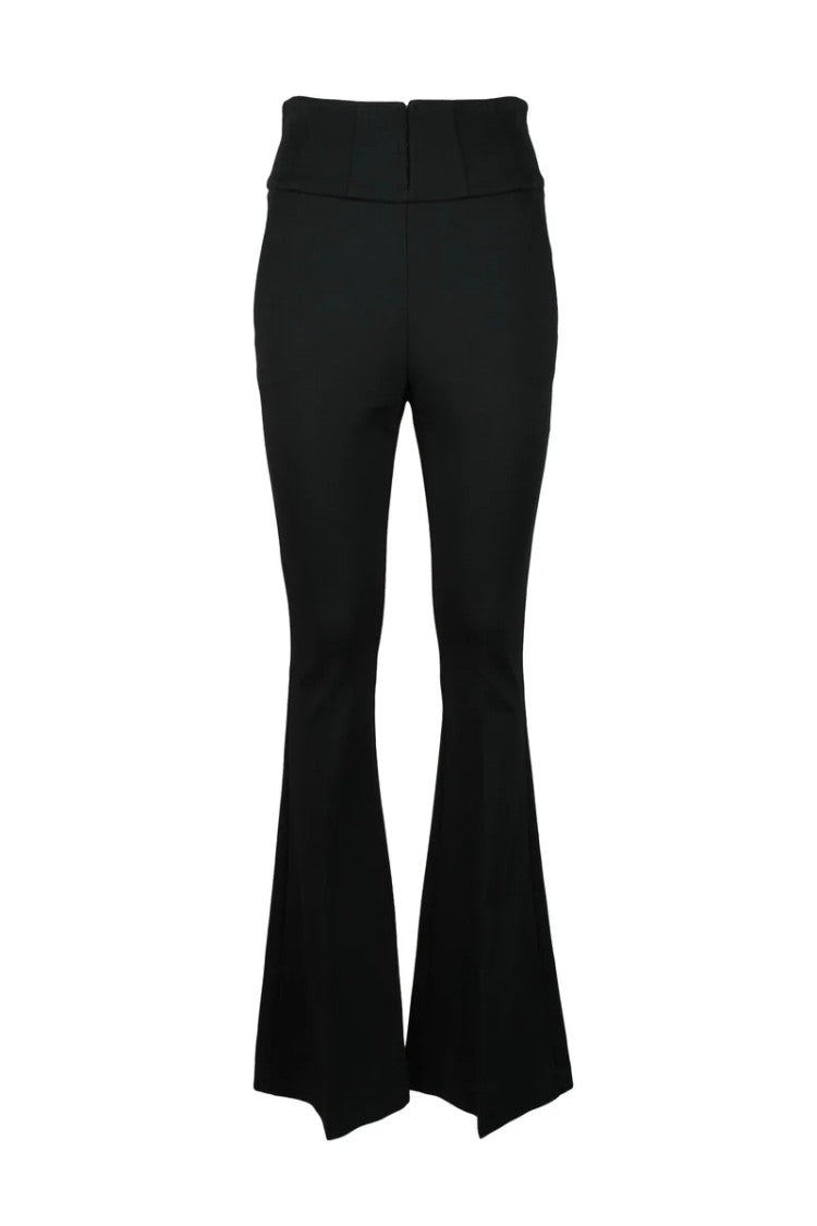Simona Corsellini Simona Corsellini Trousers Black Elastane