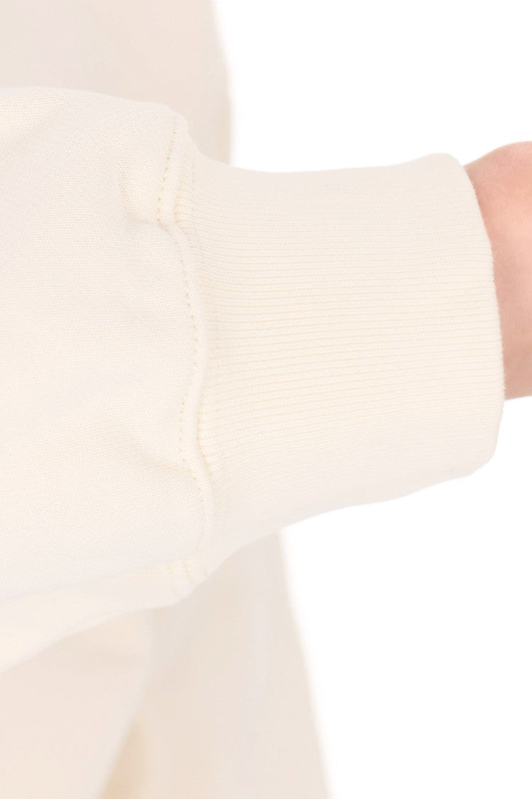 Maison Kitsuné Maison Kitsuné Paris Embroidered Cotton Sweatshirt
