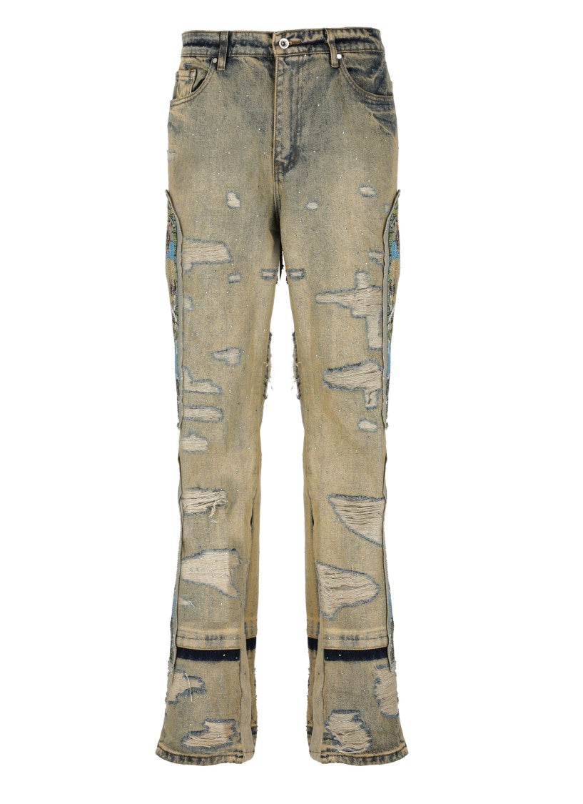 Who Decides War Unfurled Cotton Jeans