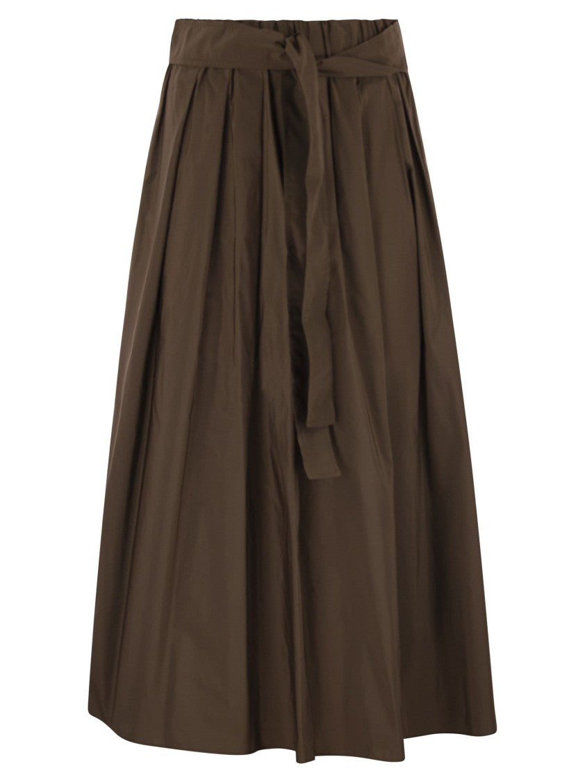 Max Mara Zarda - Wide Taffeta Skirt