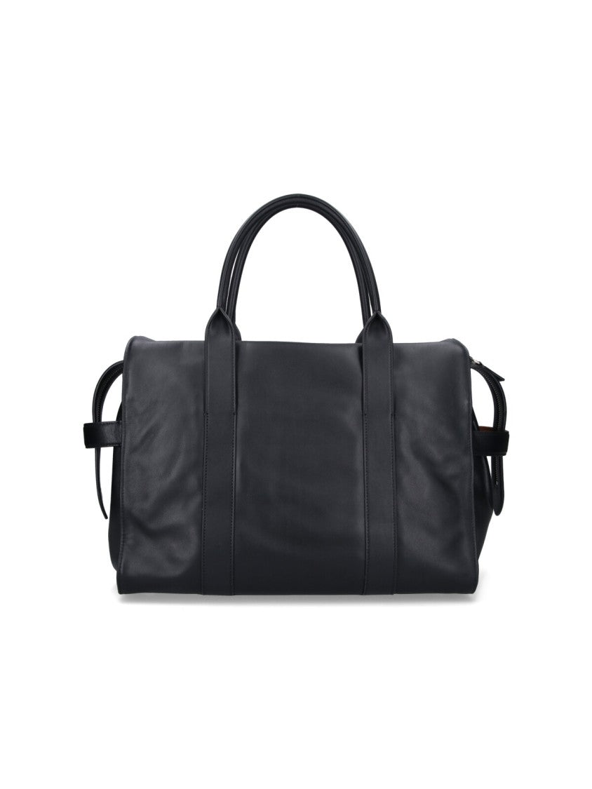 Marc Jacobs Black Dakota Leather Tote Bag