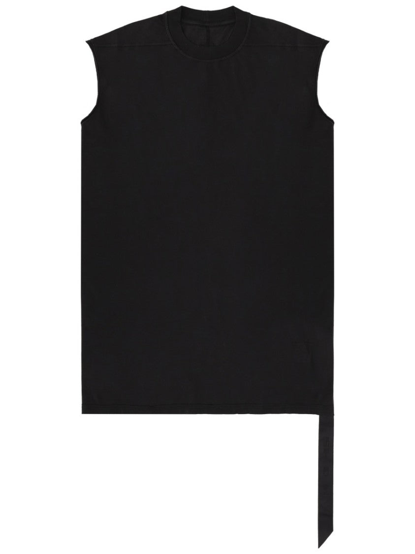 Drkshdw By Rick Owens Tarp-T Cotton Asymmetrical Tank Top