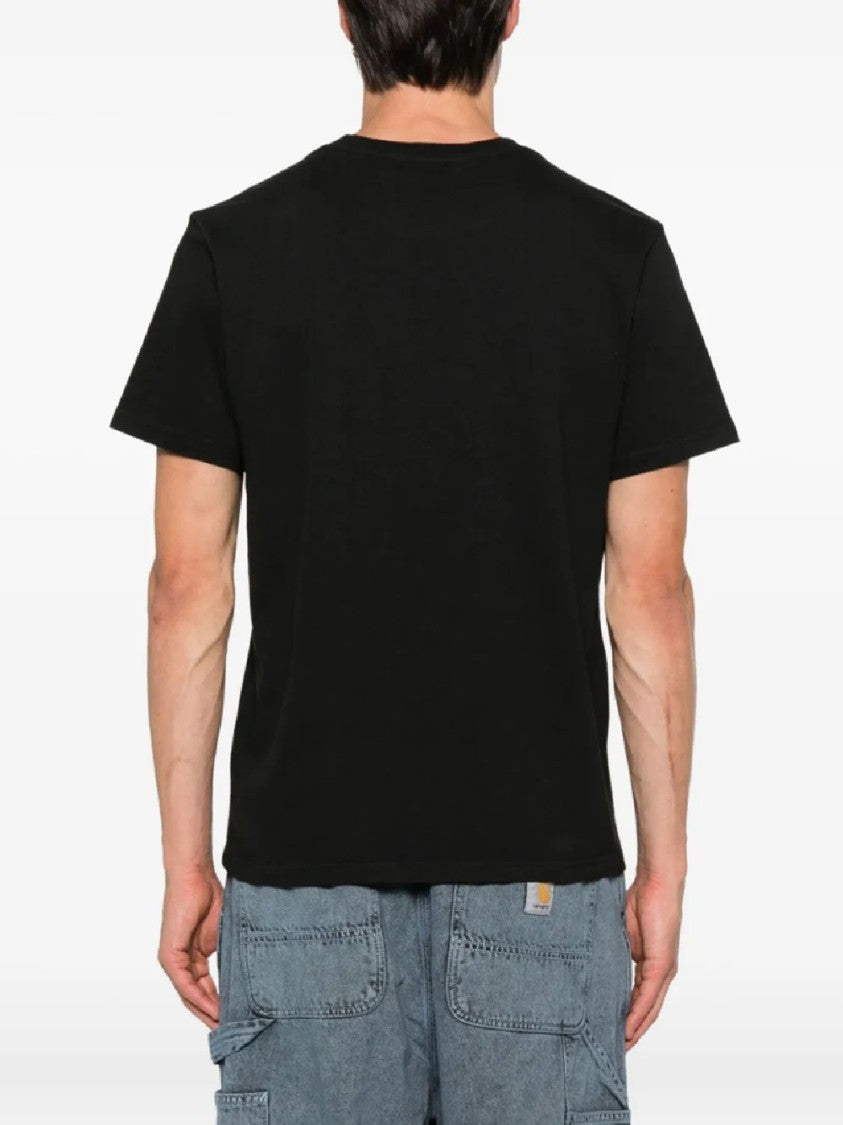 Kenzo Short-Sleeve Black Cotton T-Shirt