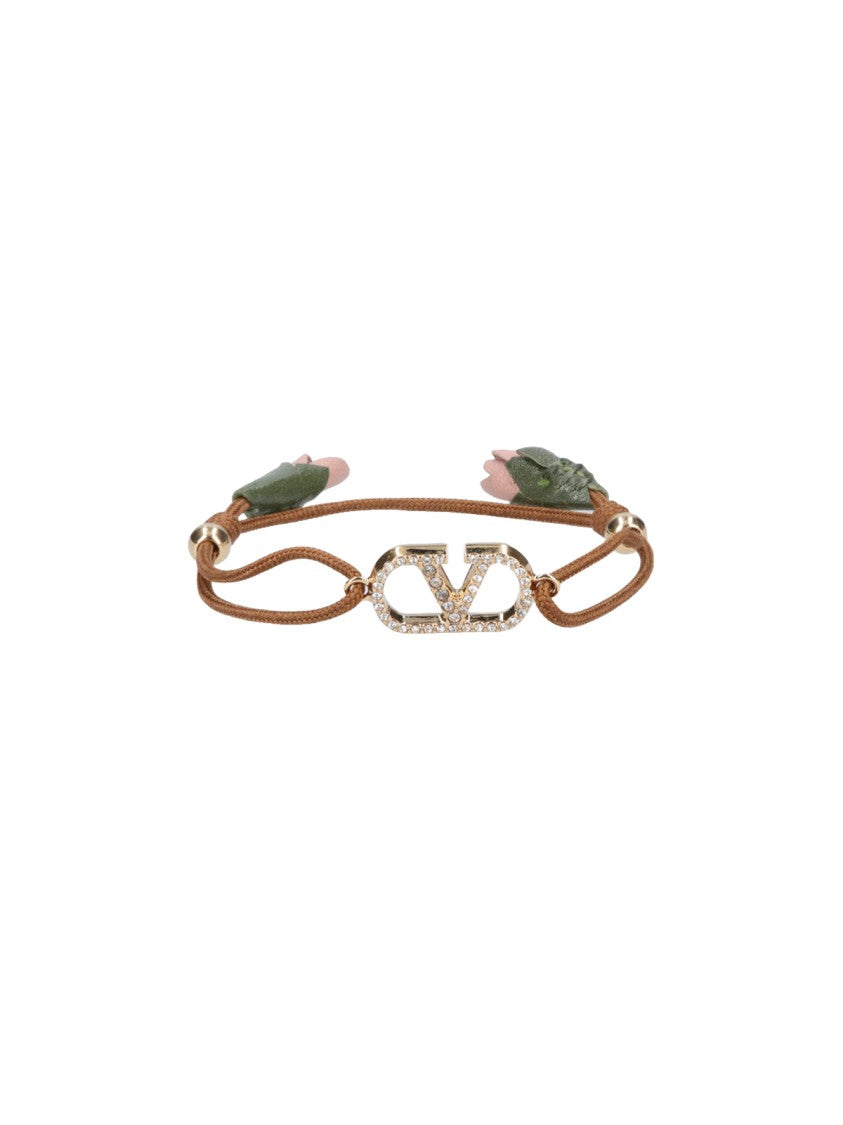 Valentino Garavani Brown Bracelet With Feminine Aesthetic