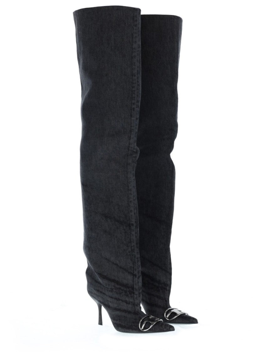 Diesel D-Venus 90 Tall Cotton Boots