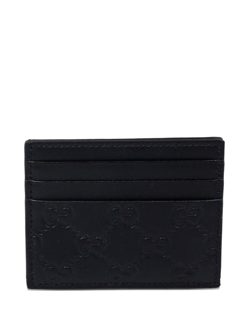 Gucci Compact Black Calfskin Wallet