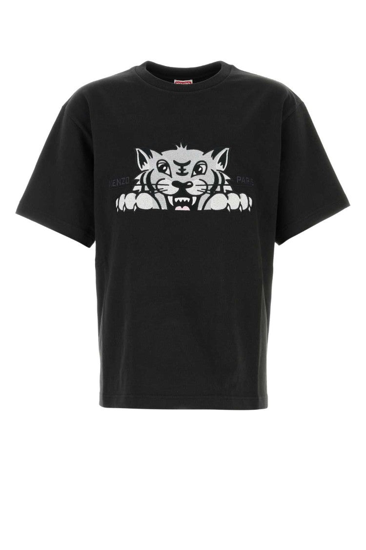 Kenzo Black Cotton Oversize T-Shirt