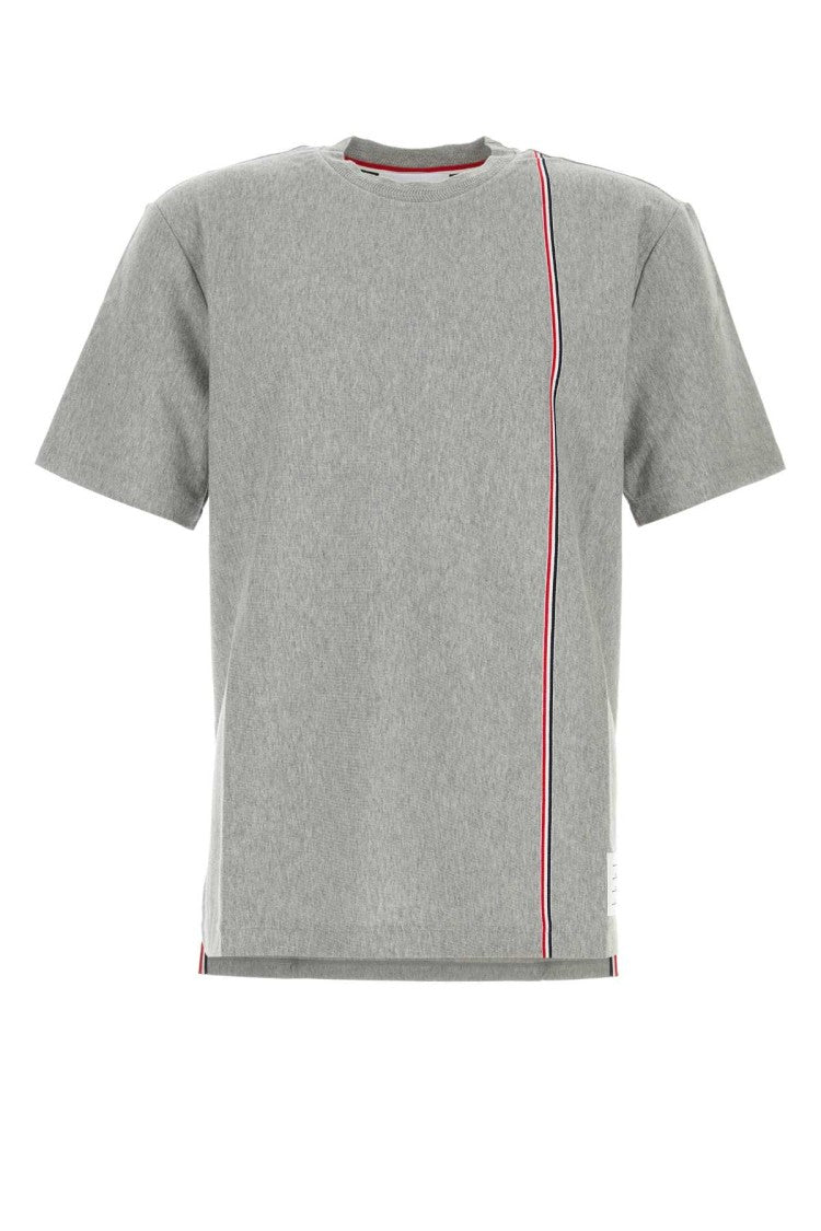 Thom Browne Grey Cotton T-Shirt