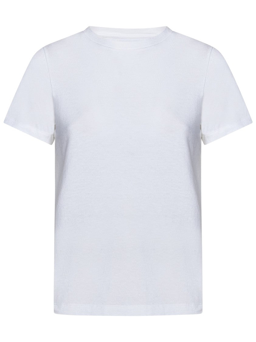 Khaite White Cotton T-Shirt