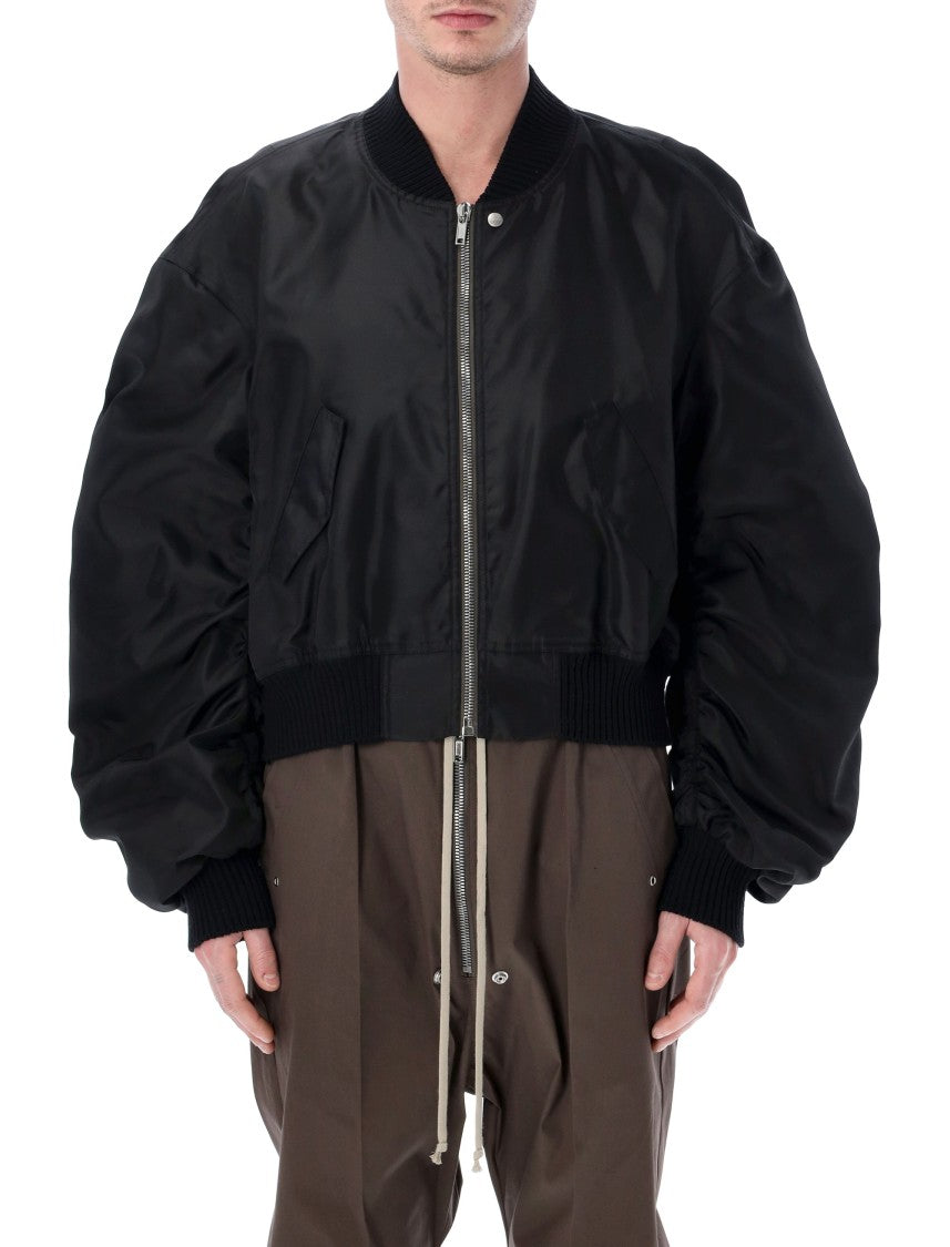 Rick Owens Black Secchia Flight Jacket