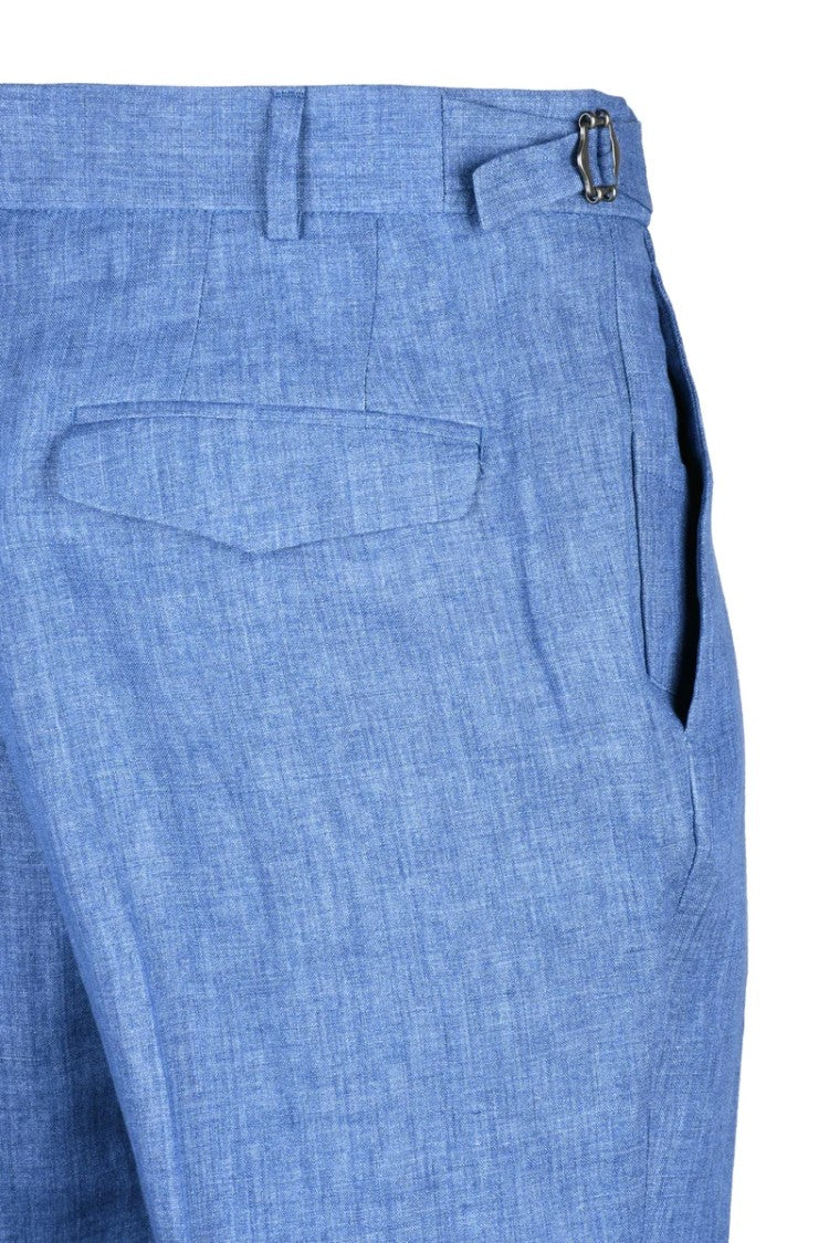 Paoloni Classic Trousers - Blue