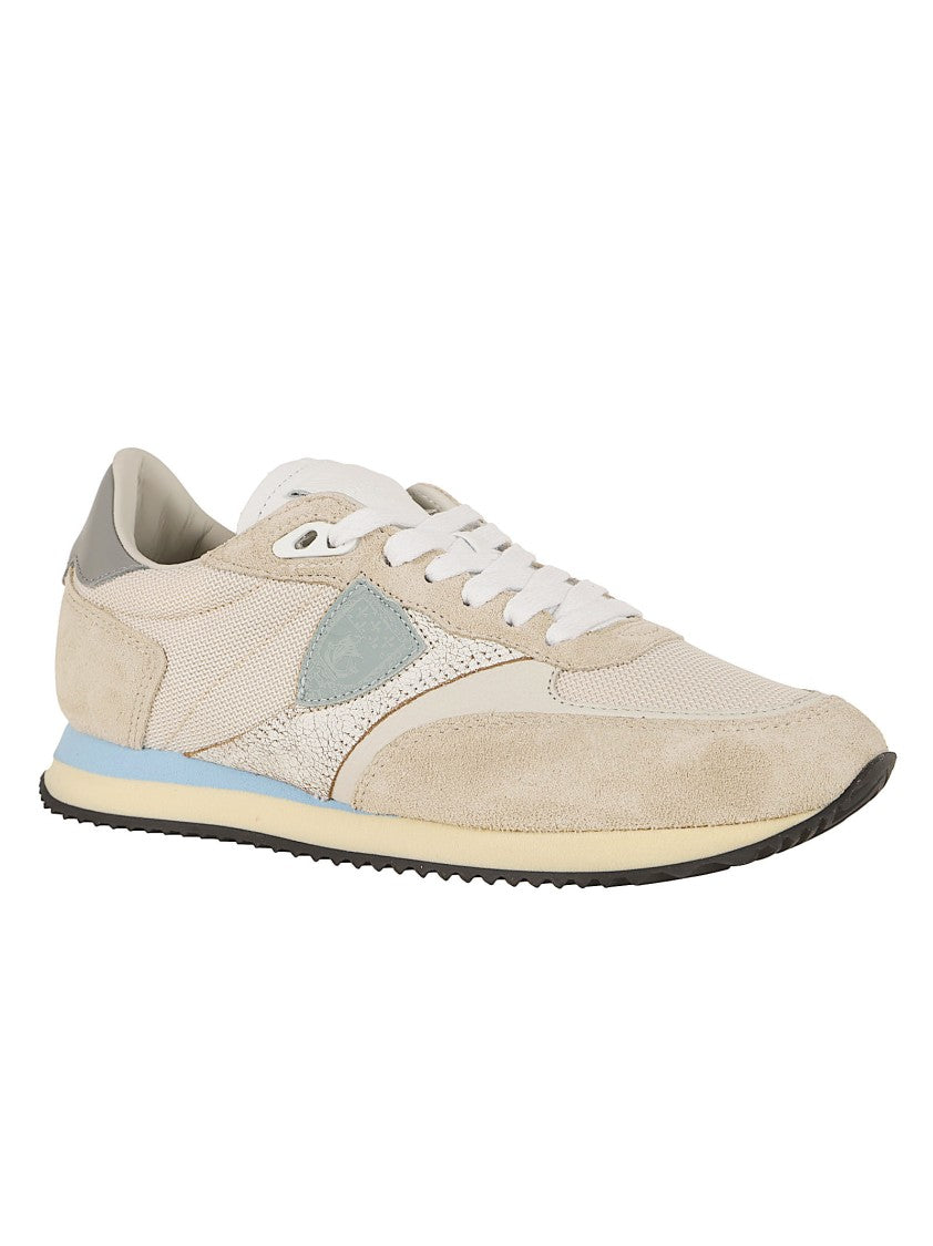 Philippe Model Retro-Inspired Low Sneakers With Iconic Shield Logo