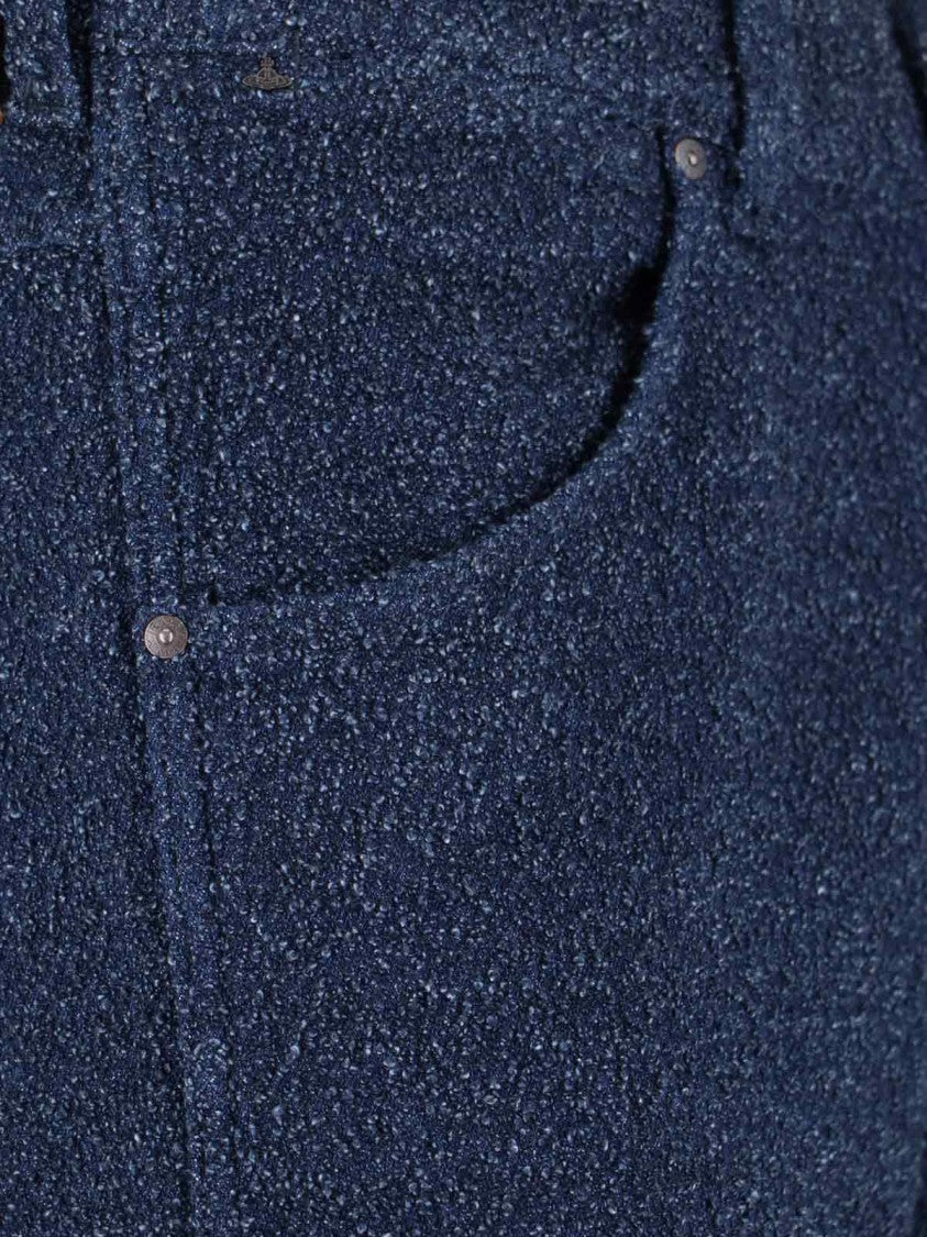 Vivienne Westwood Straight-Leg Trousers With Textured Fabric