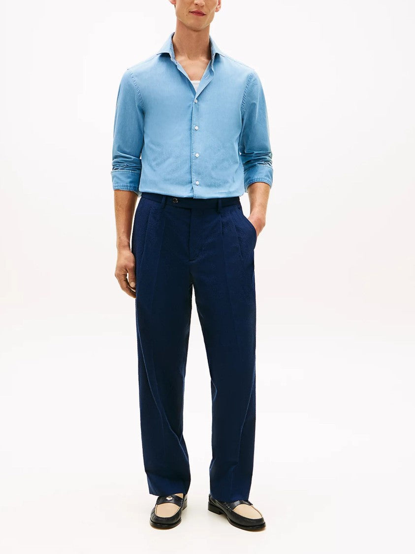 Tommy Hilfiger Light Blue Smart Casual Shirt