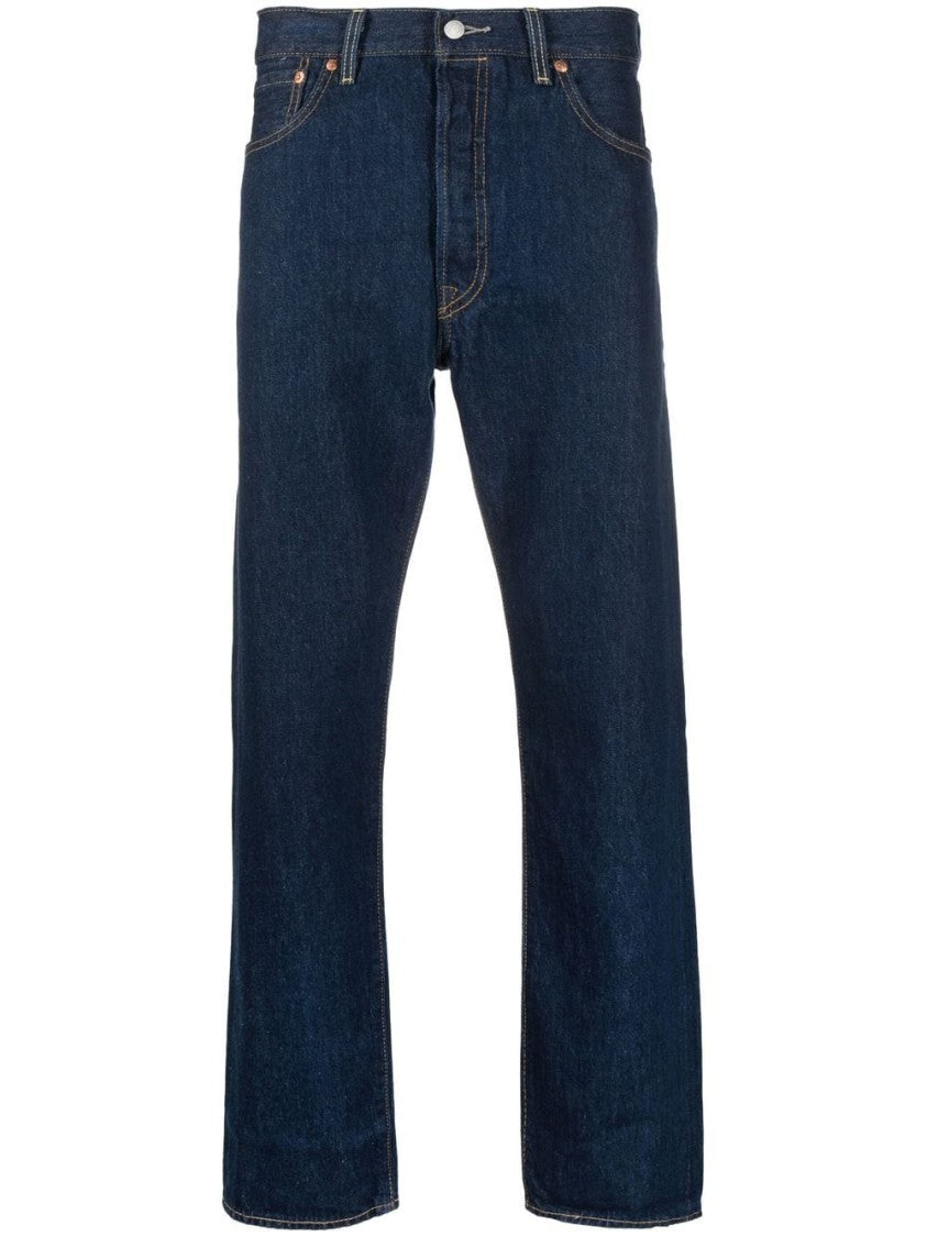 Levi's Dark Wash Straight-Leg Jeans