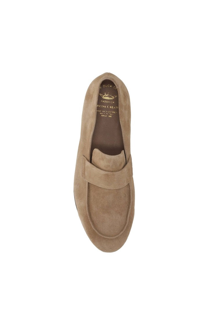 Officine Creative Airto 001 Unlined Suede Penny Loafers