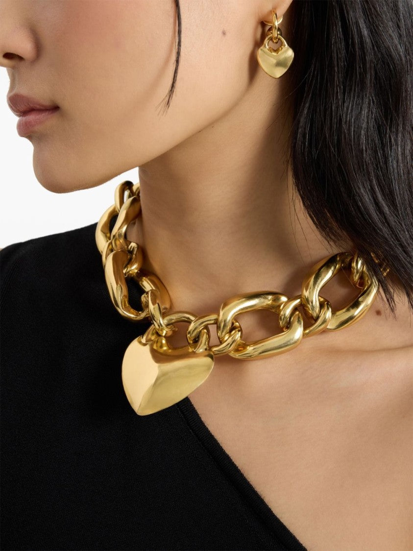 Patou Polished Gold-Tone Necklace