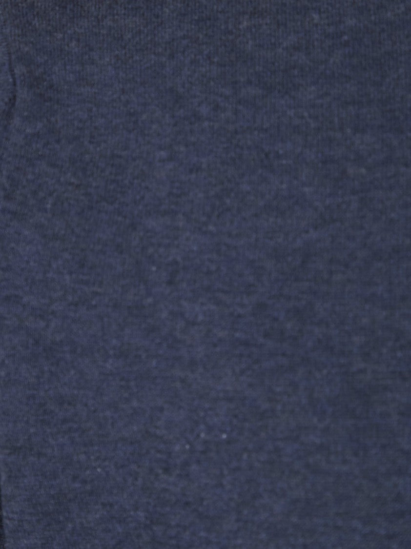 Lardini Short-Sleeved Crew Neck Sweater With Ribbed Cuffs