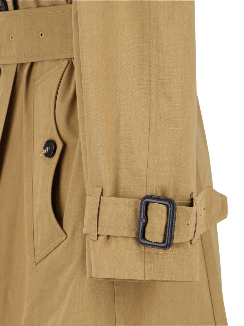 Burberry Structured Brown Jacket With Tailored Fit