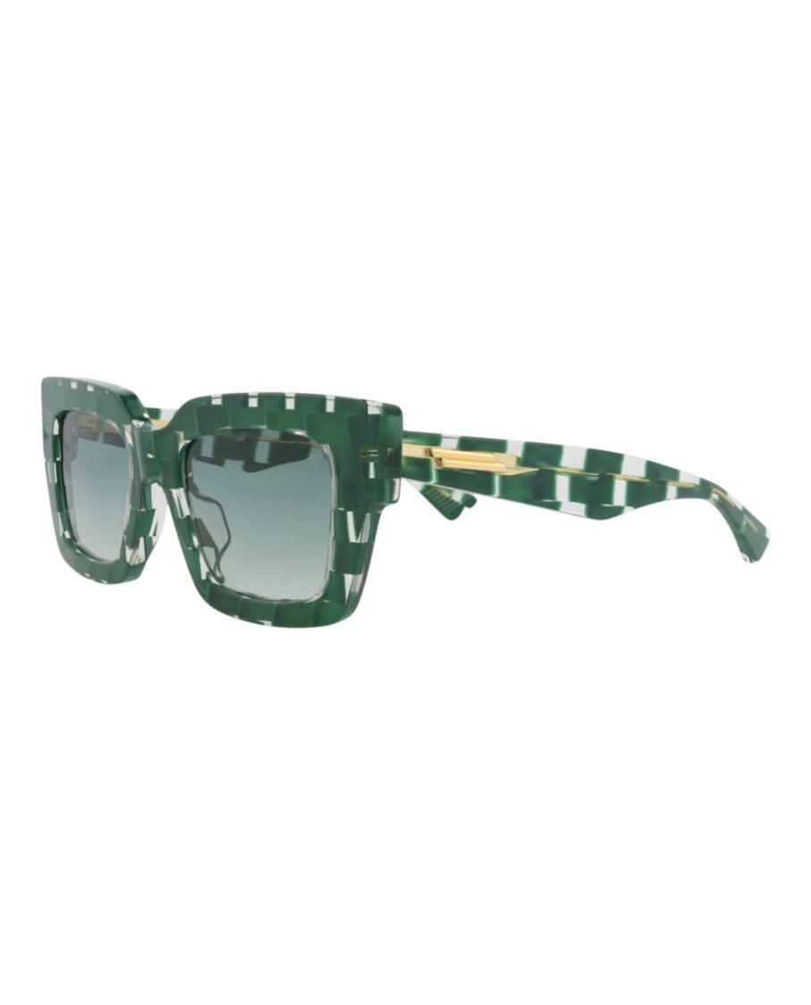 Bottega Veneta Square-Frame Recycled Acetate Sunglasses