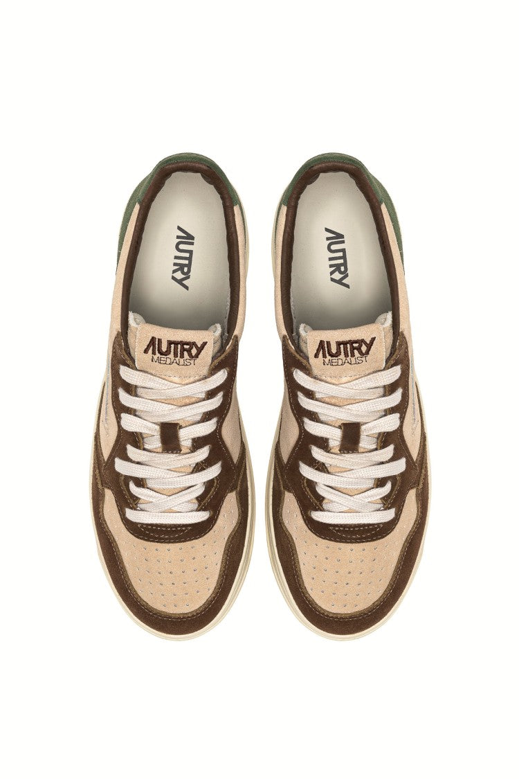 Autry Medalist Triple Suede Sneakers