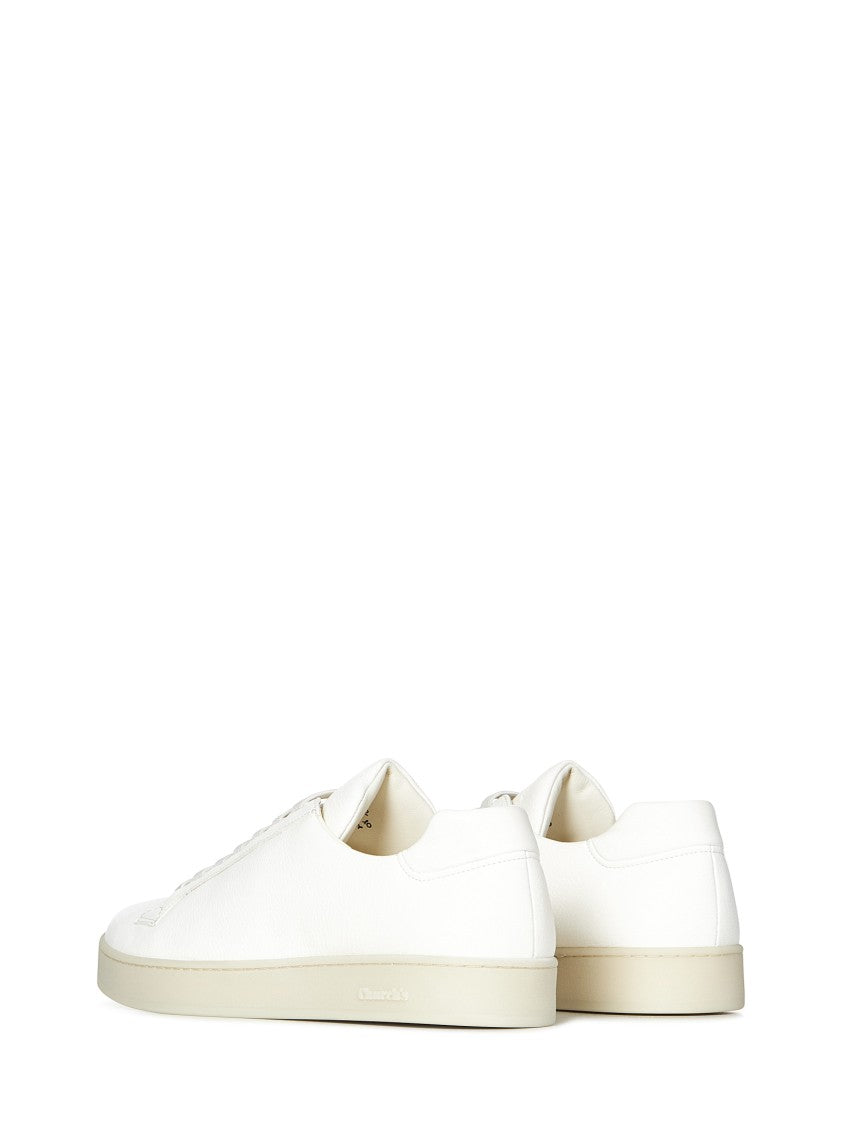 Church's Ludlow Sneakers In Smooth White Deerskin