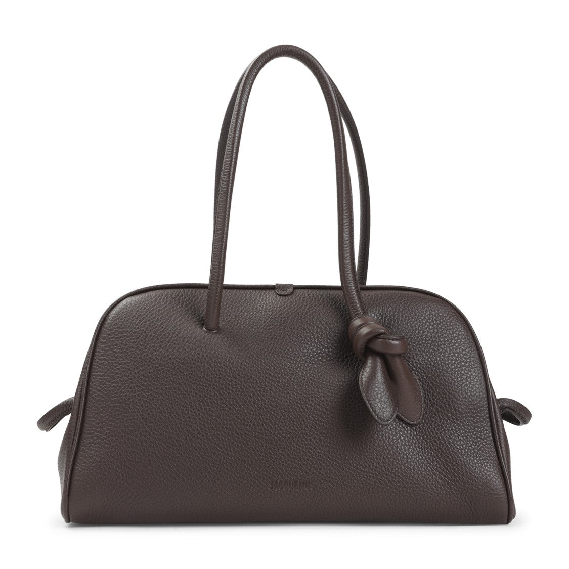 Jacquemus Dark Brown Leather Le Turismo Handbag