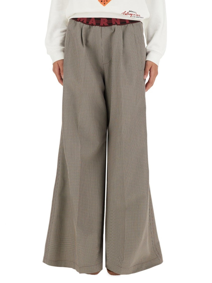 Marni Plaid Pants