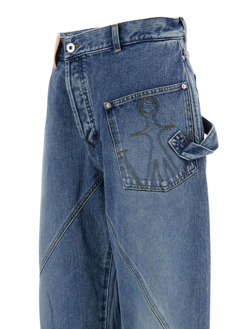 J. W. Anderson Twisted Workwear Relaxed Fit Jeans