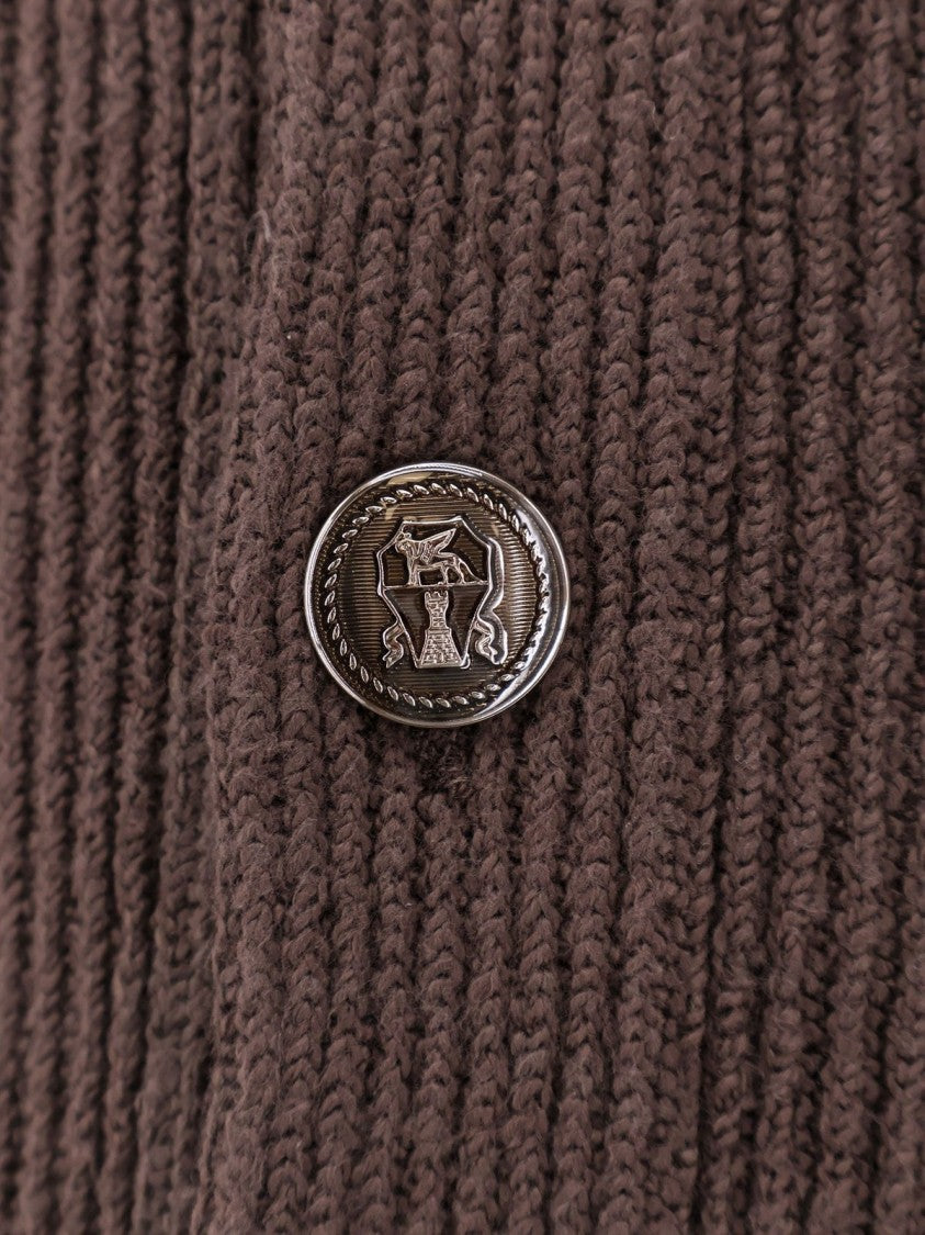 Brunello Cucinelli Ribbed Knit Cardigan