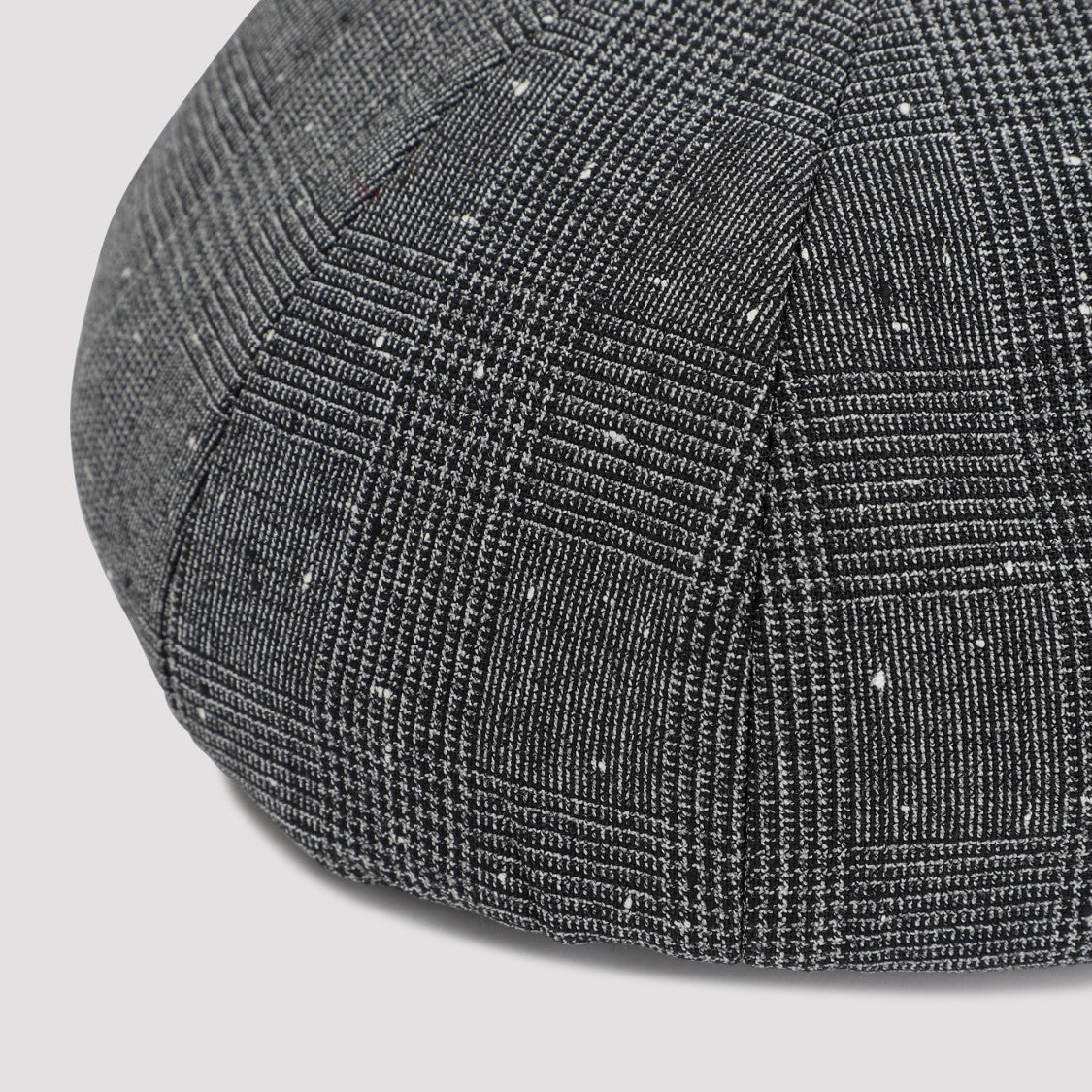 Dior Gray Wool-Blend Canvas Hat