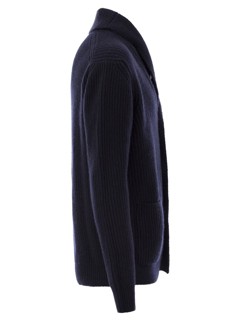 Rakki' Renegade Cardigan - Midnight Blue