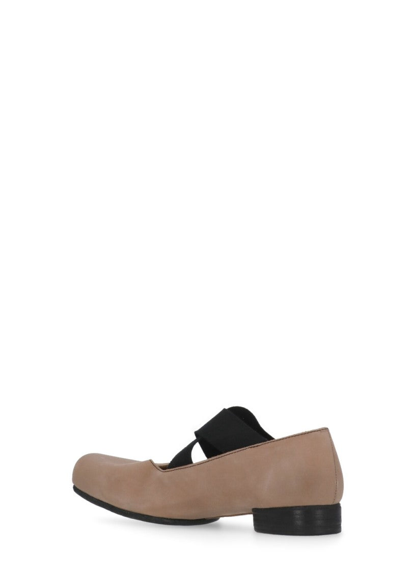 Uma Wang Leather Ballet Shoes