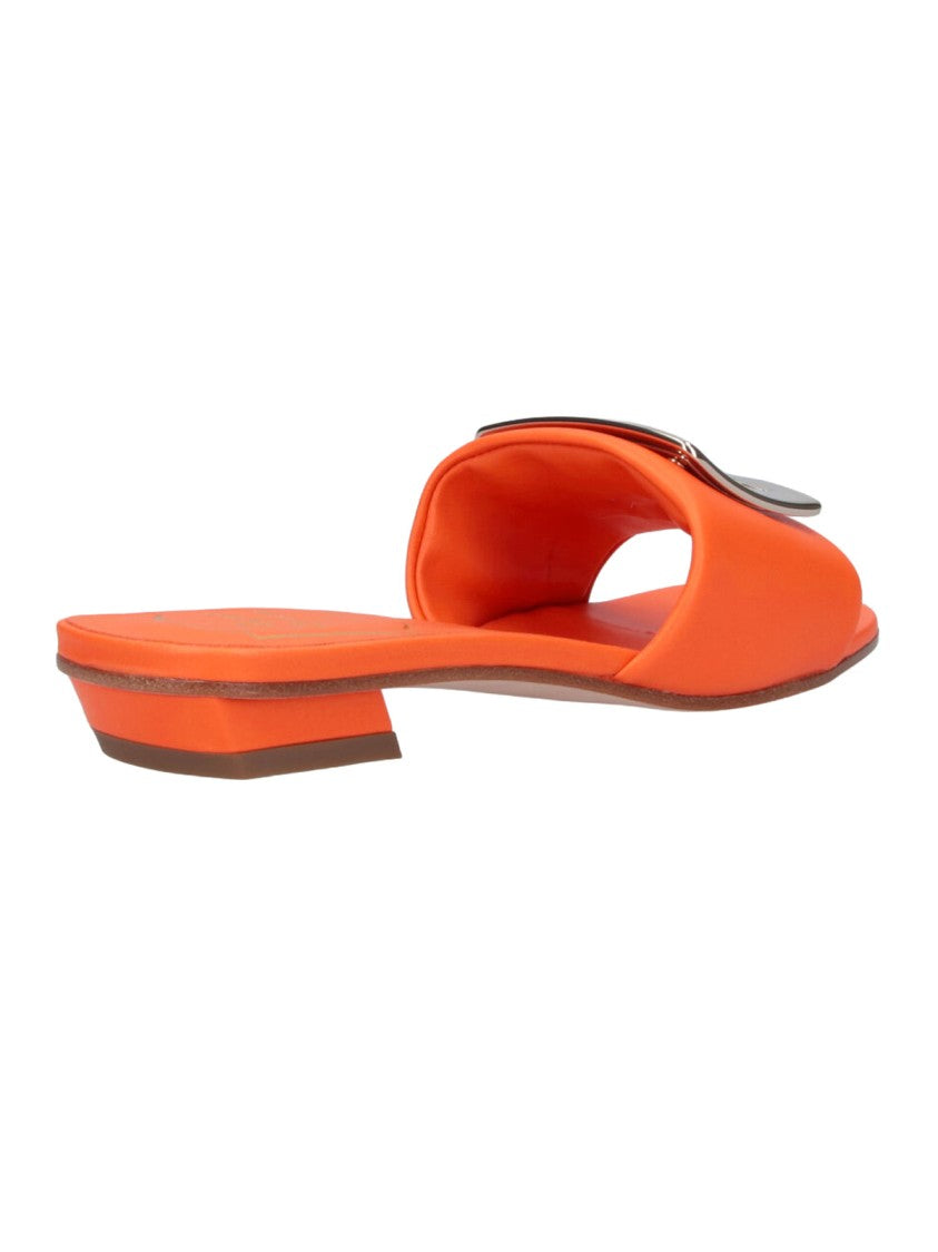 Roger Vivier Roger Vivier Buckle Sandals – Orange