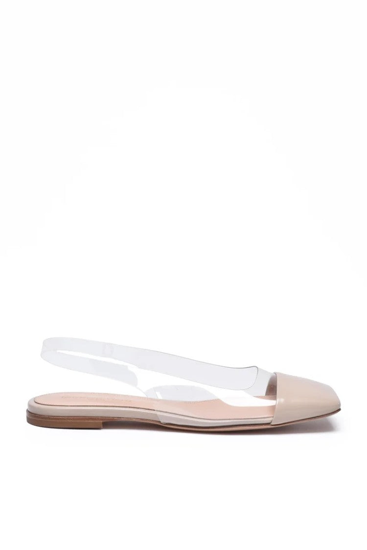 Gianvito Rossi Chanel Flat Shoes - Beige
